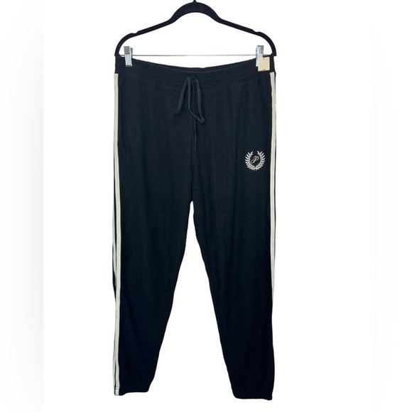 PINK by Victoria's Secret Reverse Fleece Sweatpants Black - Picture 5 of 16